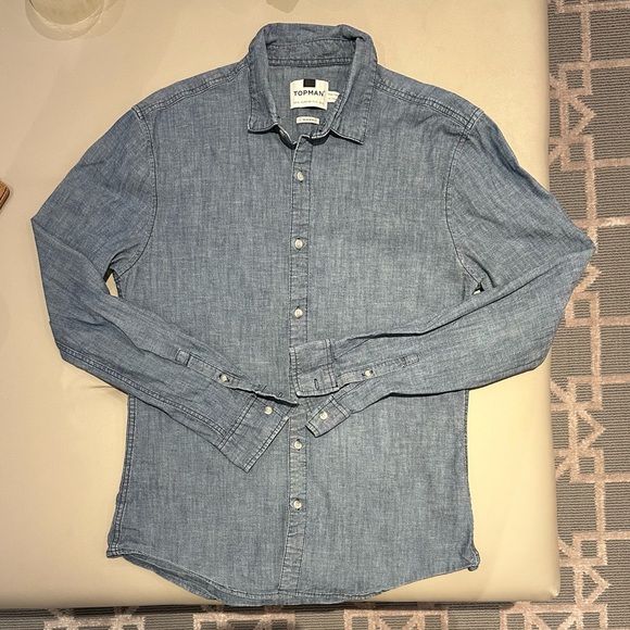 Topman Denim Shirt - Picture 1 of 8